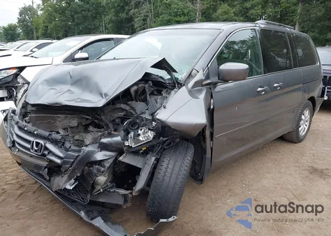 2010 Honda Odyssey Ex from USA, damaged, VIN 5FNRL3H53AB022044